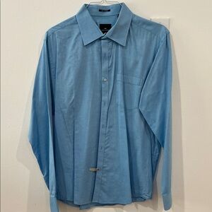 Raymond Light Blue Men's Long-Sleeve Dress Shirt
